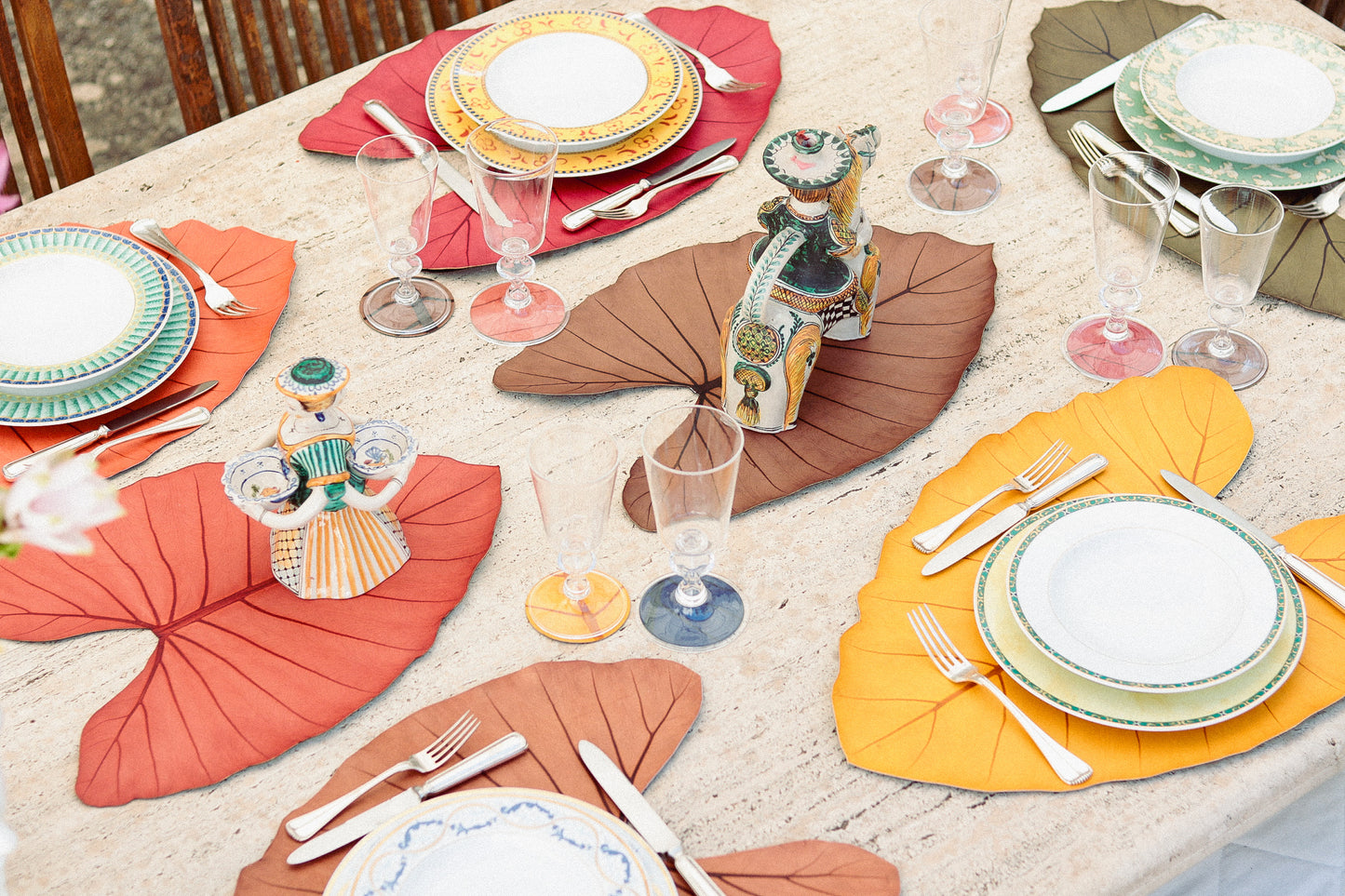 Table Mat - Leaf
